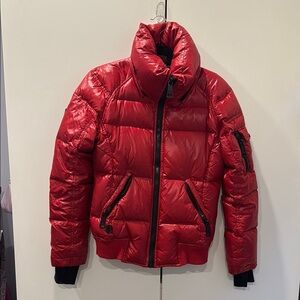 SAM. Red Puffer Jacket